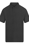 CLASSIC PIQUE POLO DARK HEATHER