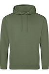 COLLEGE HOODIE EARTHY GREEN