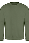 COLLEGE SWEAT EARTHY GREEN