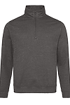 SOPHOMORE QUARTER ZIP CHARCOAL