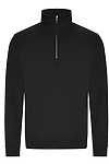 SOPHOMORE QUARTER ZIP JET BLACK