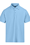 CLASSIC PIQUE POLO LIGHT BLUE